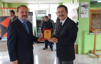 ATAÇ AVCILARLA BİRLİKTE ATIŞ YAPTI